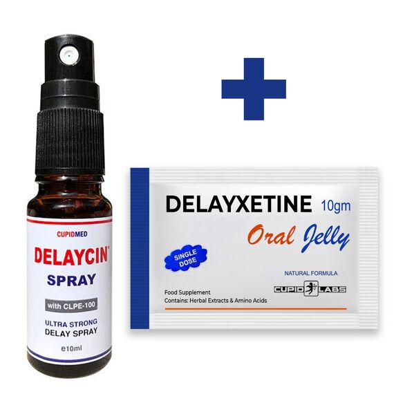 Spray de retenție Delaycin pentru bărbați + Delayxetine Jelly Ejaculation întârziată pret mic