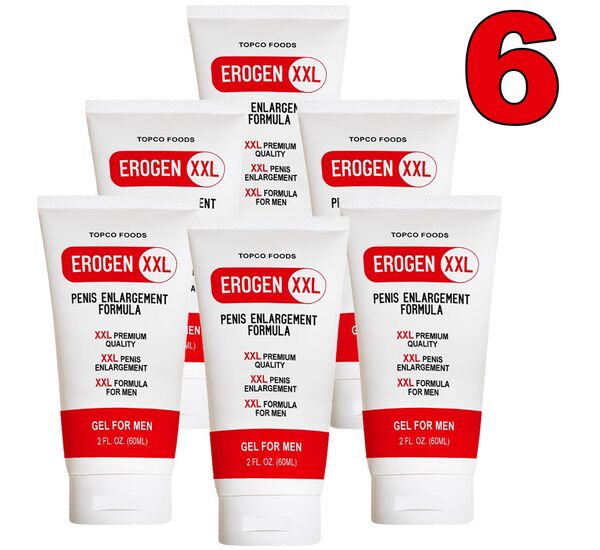 6 x Erogen XXL Gel pentru barbati 6x60ml pret mic